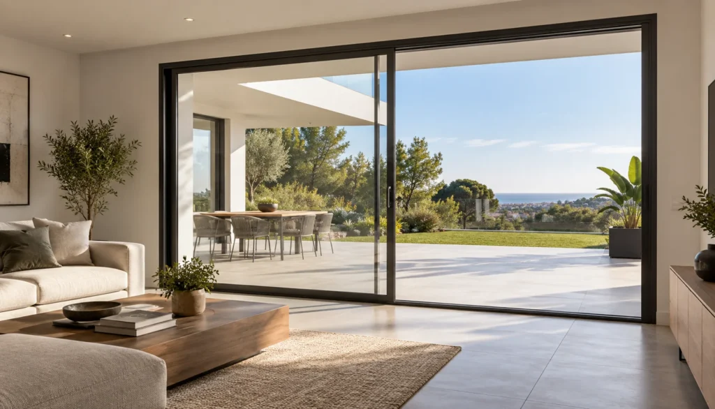 puertas correderas de cristal